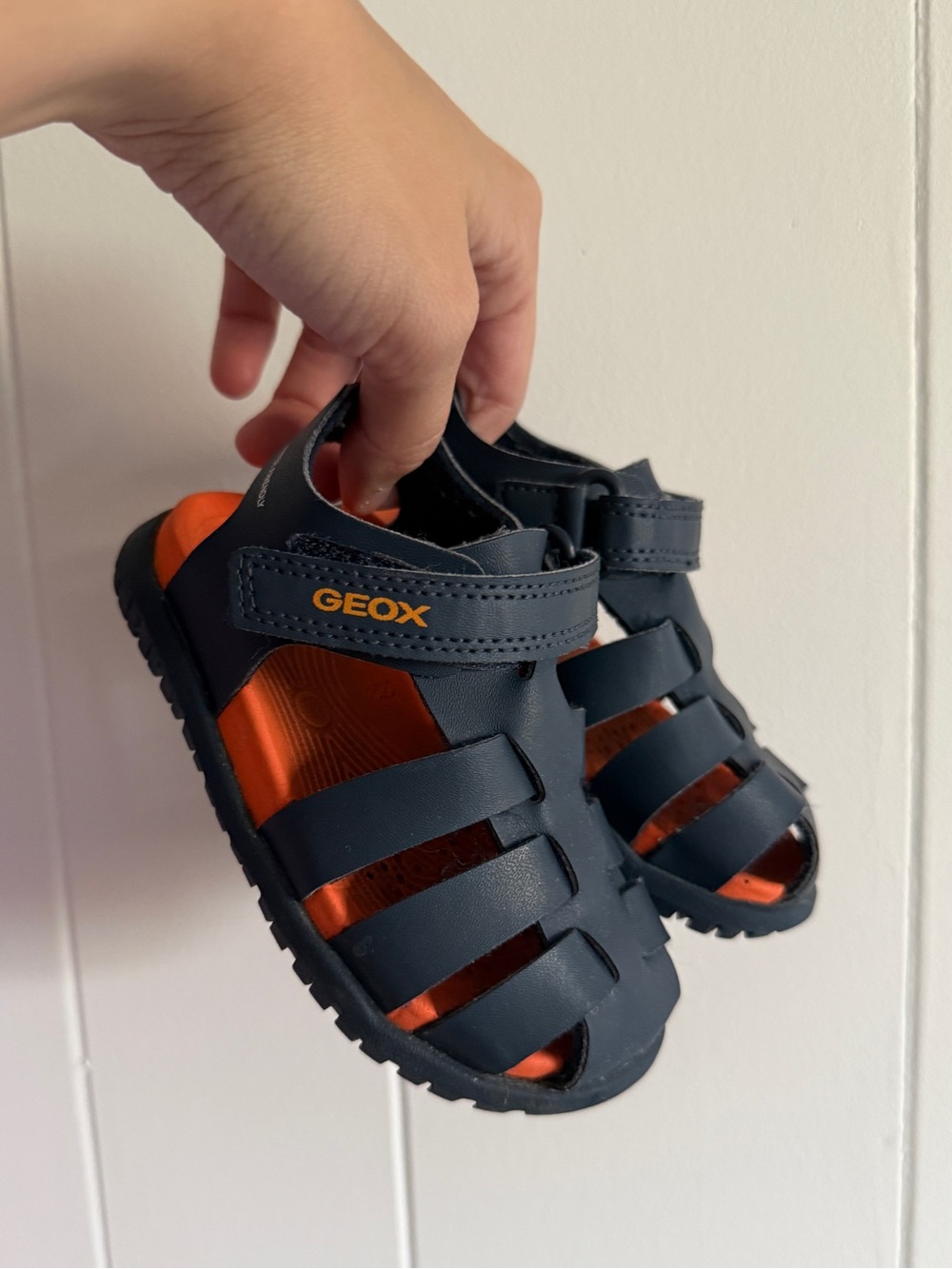 Geox Fusbetto Baby Sandal (toddler size 6.5) (UK 22)